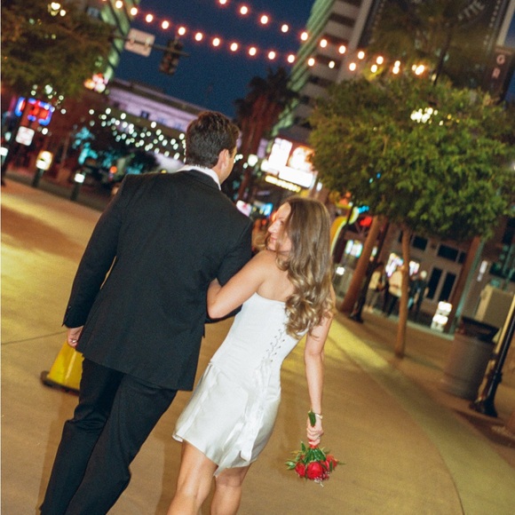 Custom bridal corset and skirt set - Picture 4 of 6